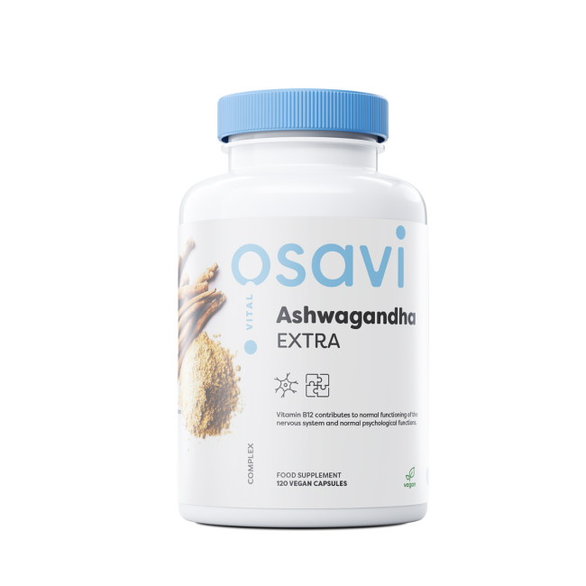Ashwagandha Extra 400mg - 120 Vegan Caps