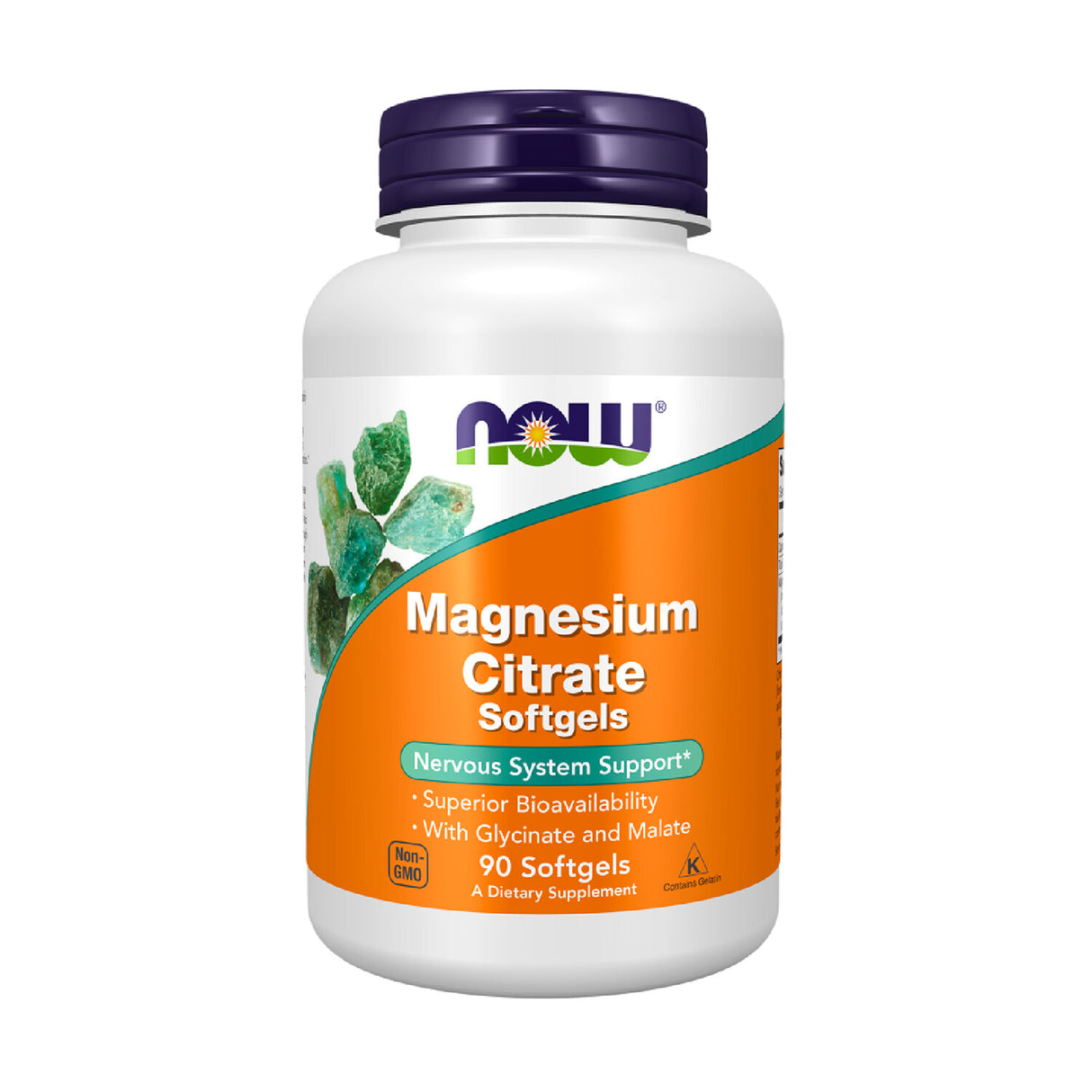Magnesium Citrate 90 Softgels (Citrato, Glicinato, Malato)