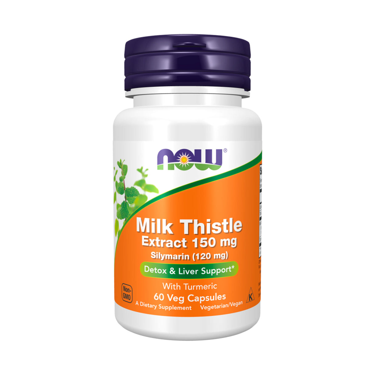 Milk Thistle Extract 150mg (Silymarin 120mg 60 Veg Caps