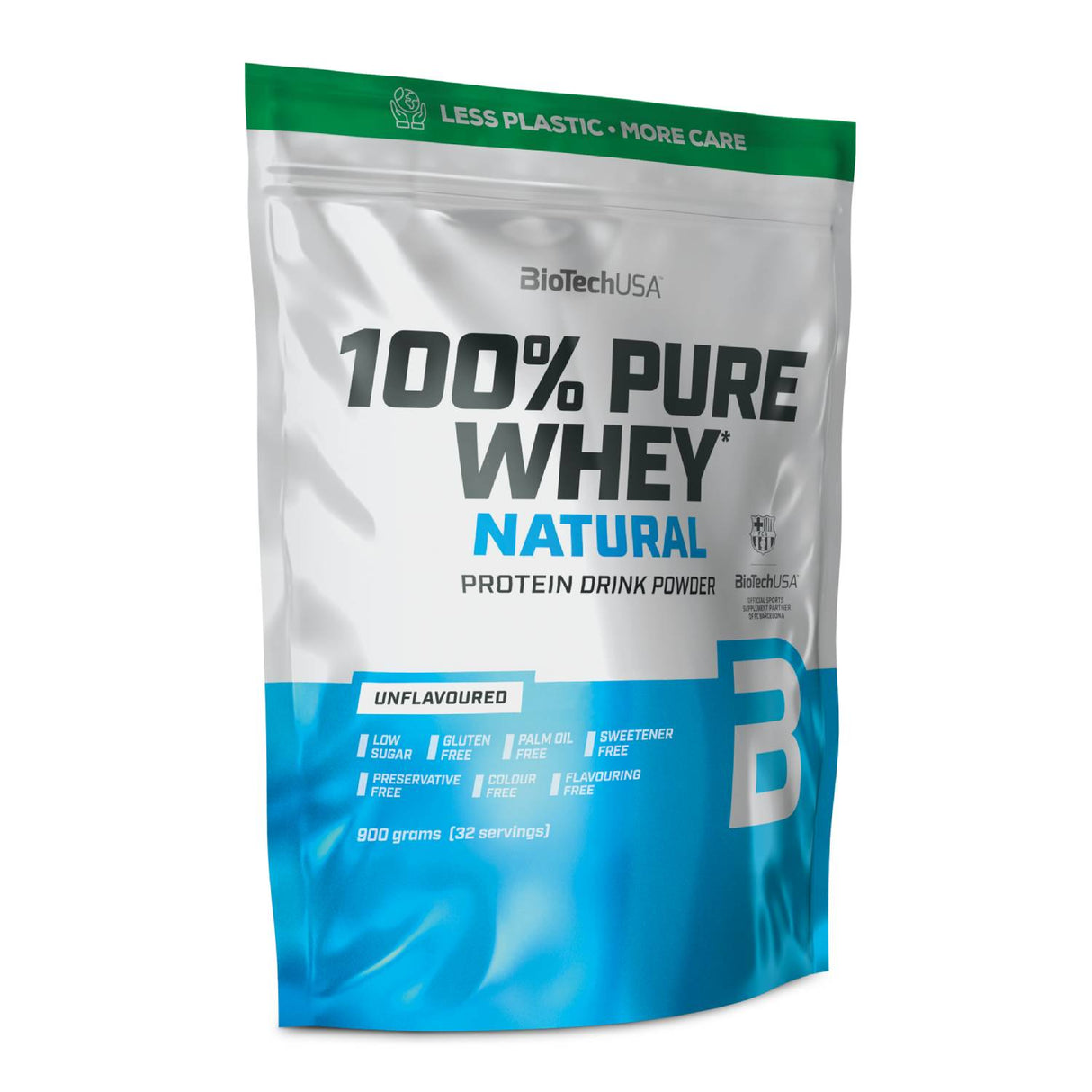 100% Pure Whey 900g Natural - Sem Sabor