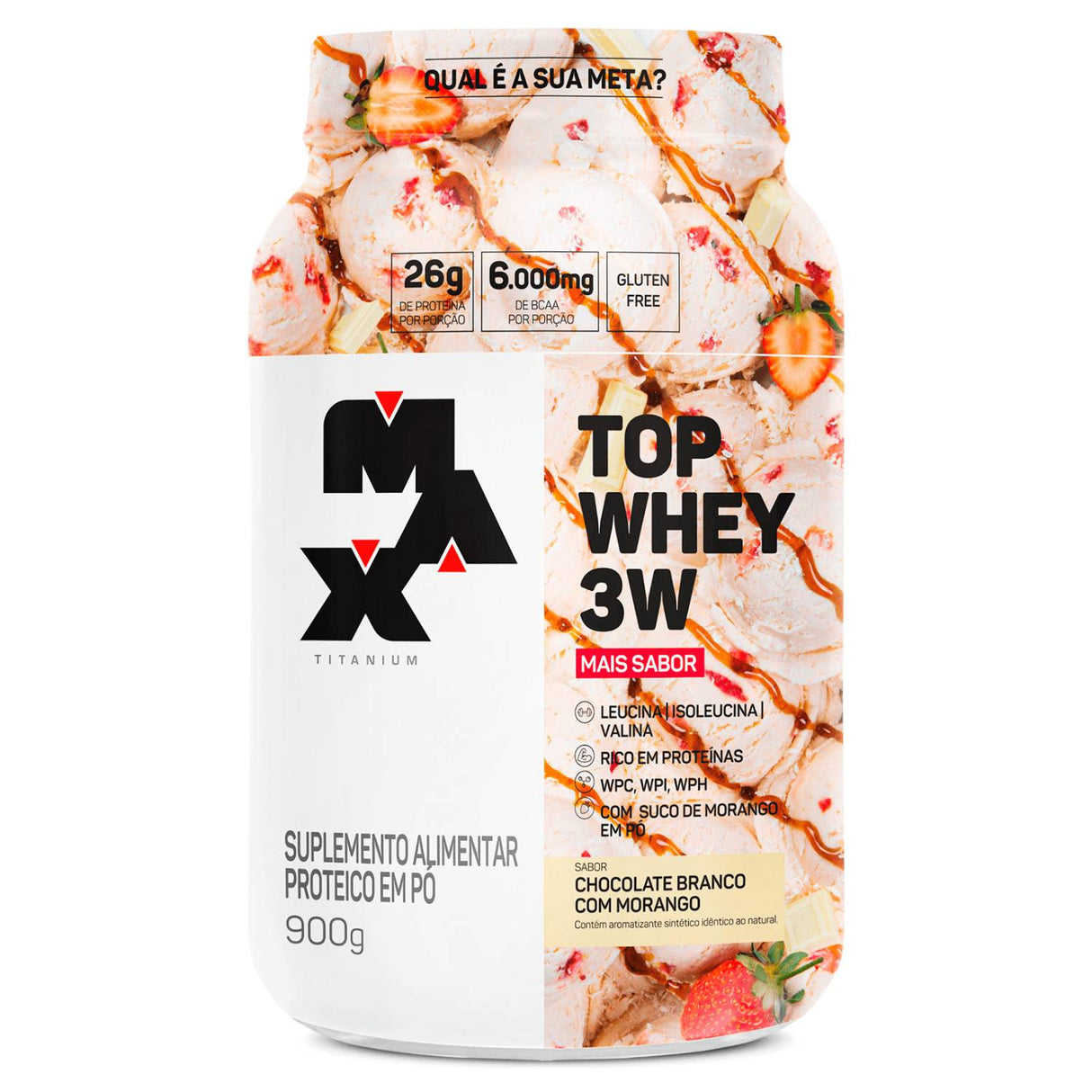 Top Whey 3W - 900g