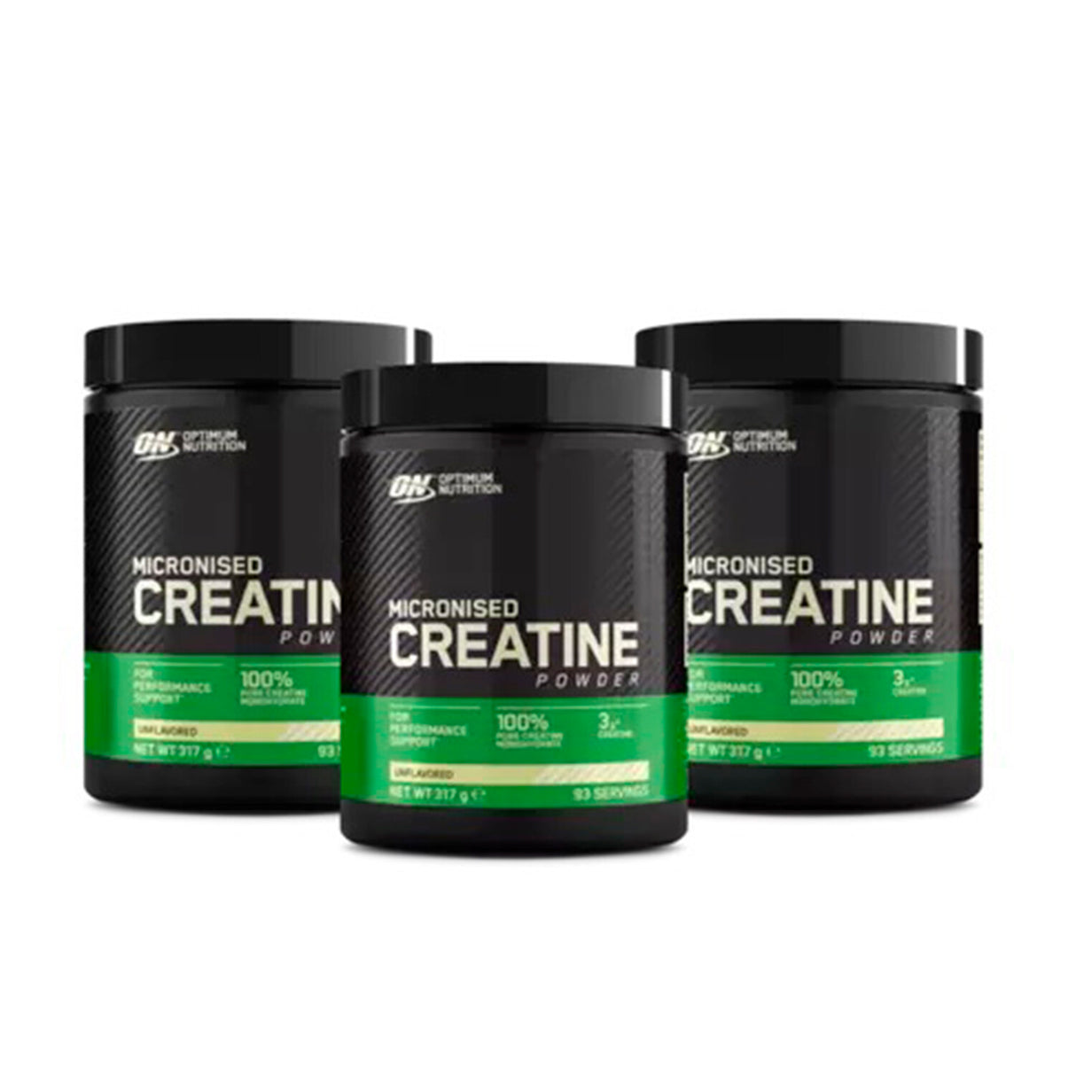 Micronised Creatine Powder 317g (Pack 3 unid)