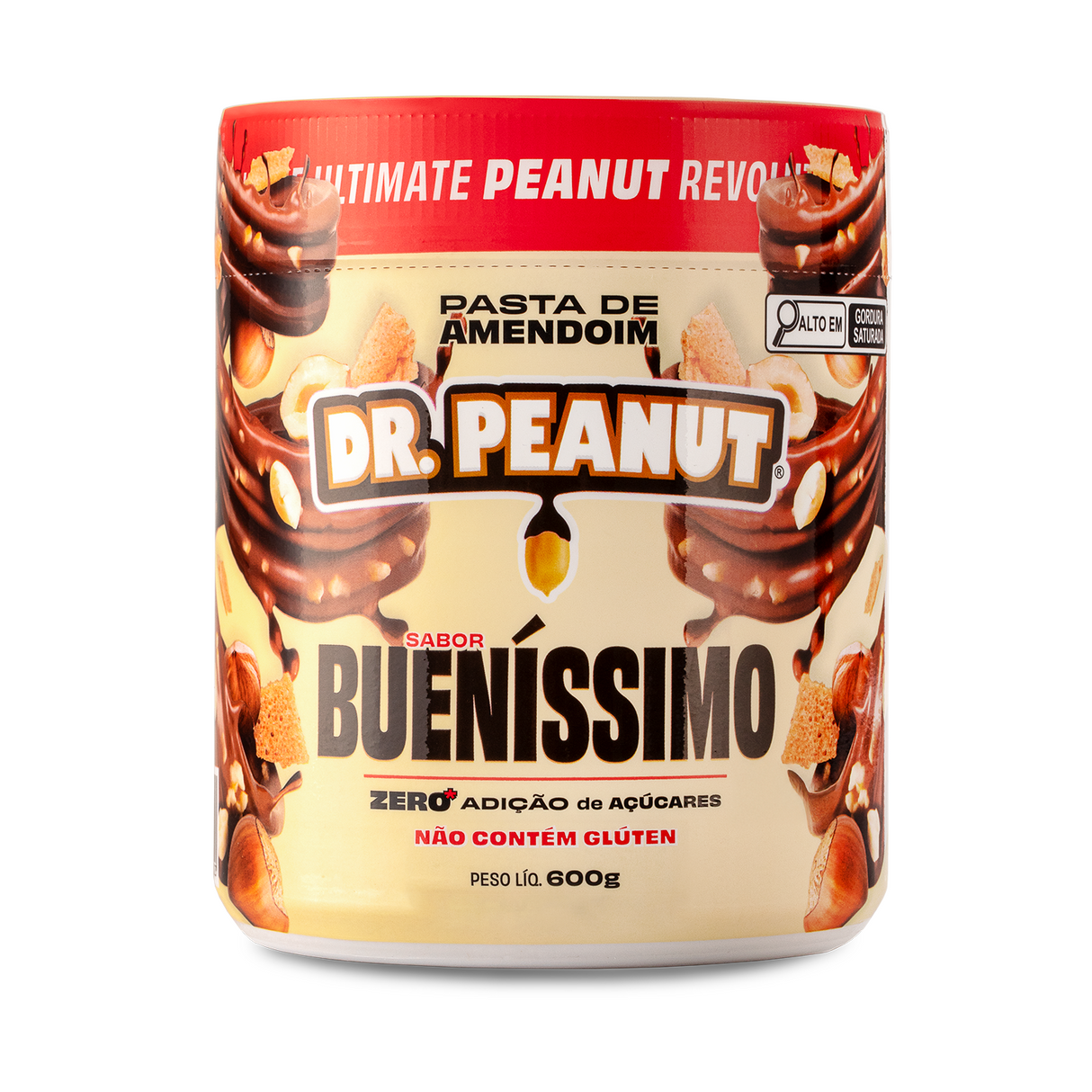 Pasta de Amendoim - Bueníssimo 600g