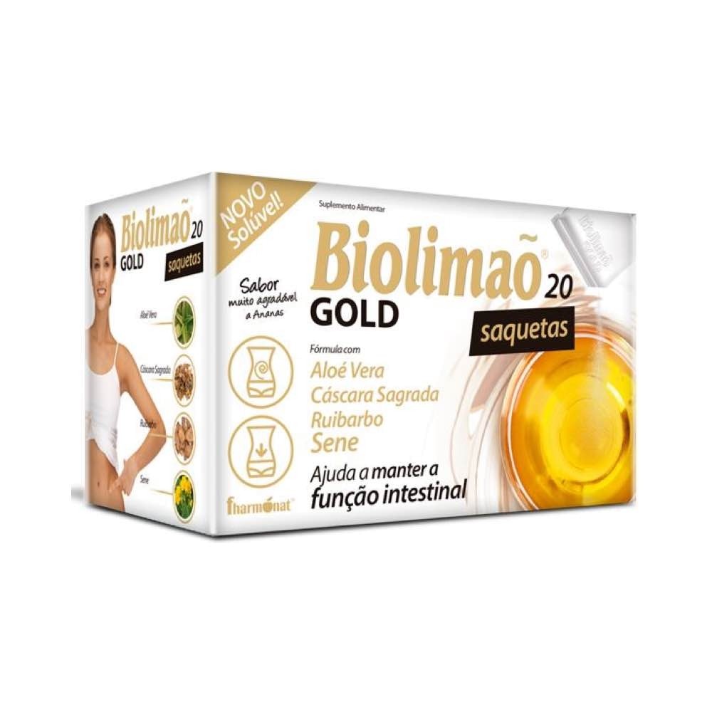 Biolimão Gold 20 saquetas Fharmonat (Aproximação de Validade 07/2026)