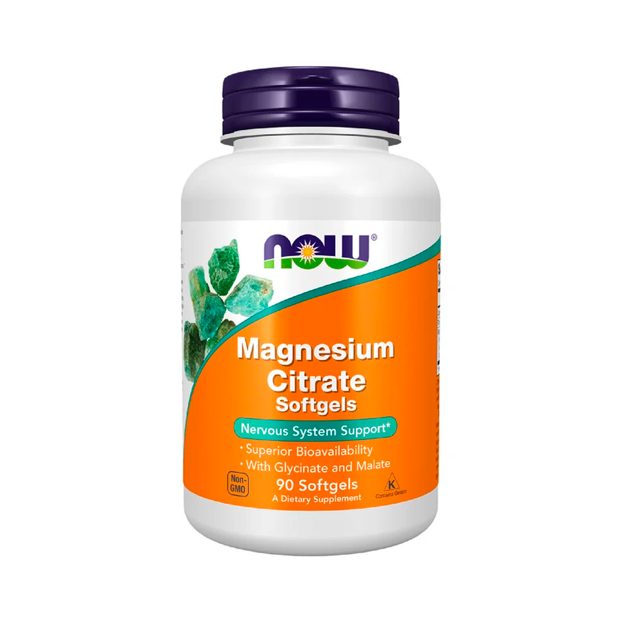 Magnesium Citrate 90 Softgels (Citrato, Glicinato, Malato)