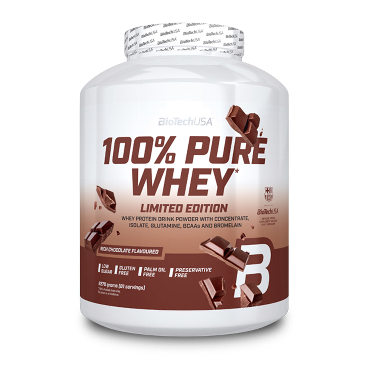 100% Pure Whey 2270g Rich Chocolate - Limited Edition