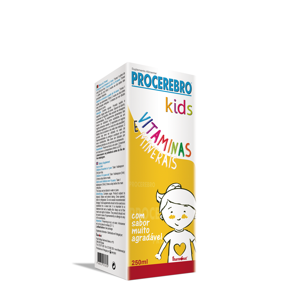 PROCÉREBRO KIDS – 250ml  Fharmonat
