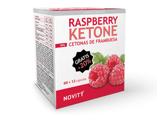 Raspberry Ketone 72 cápsulas