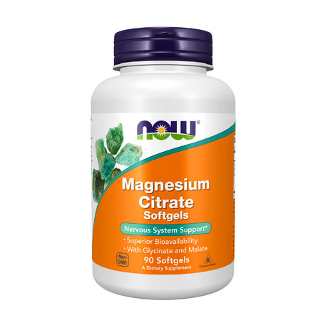 Magnesium Citrate 90 Softgels (Citrato, Glicinato, Malato)