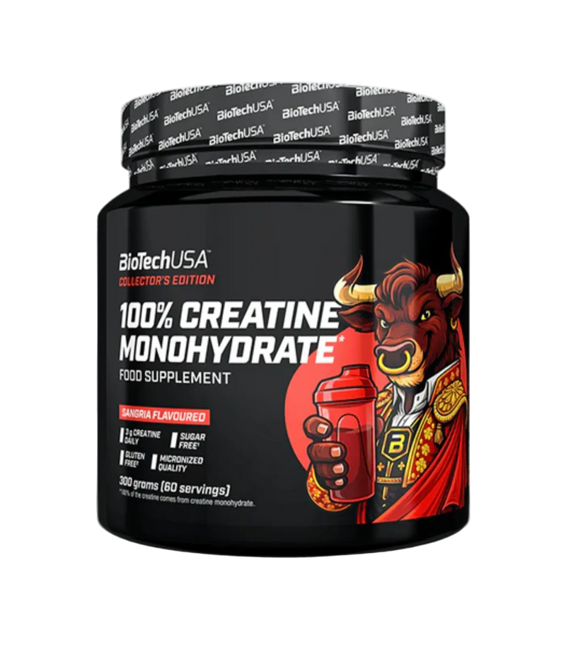 100% Creatina Monohidratada 300g - Sabor Sangria