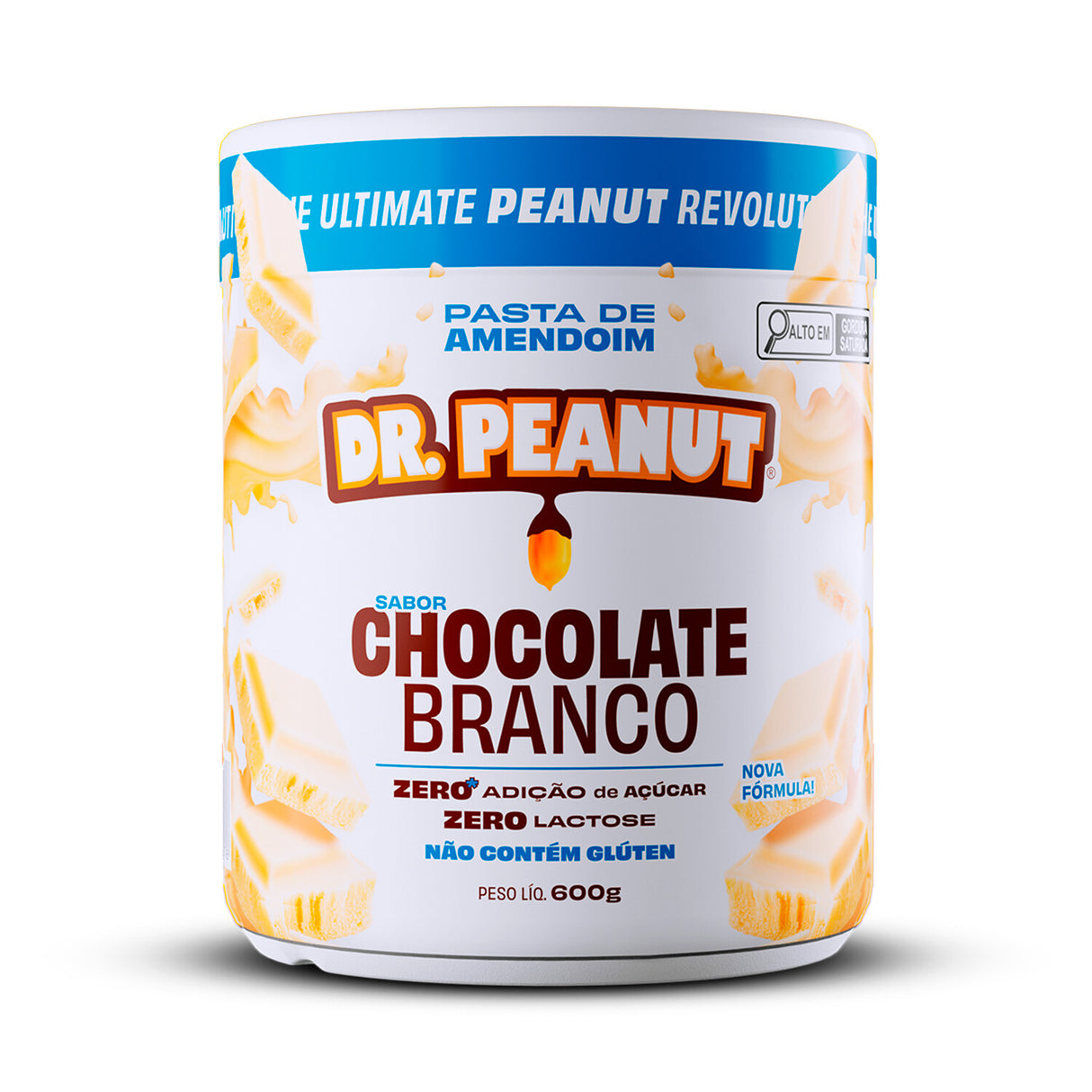 Pasta de Amendoim - Chocolate Branco 600g