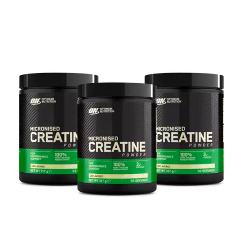 Micronised Creatine Powder 317g (Pack 3 unid)