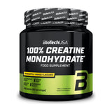 Biotech USA 100% Creatine Monohydrate 300g com Sabor Ananás Manga frente
