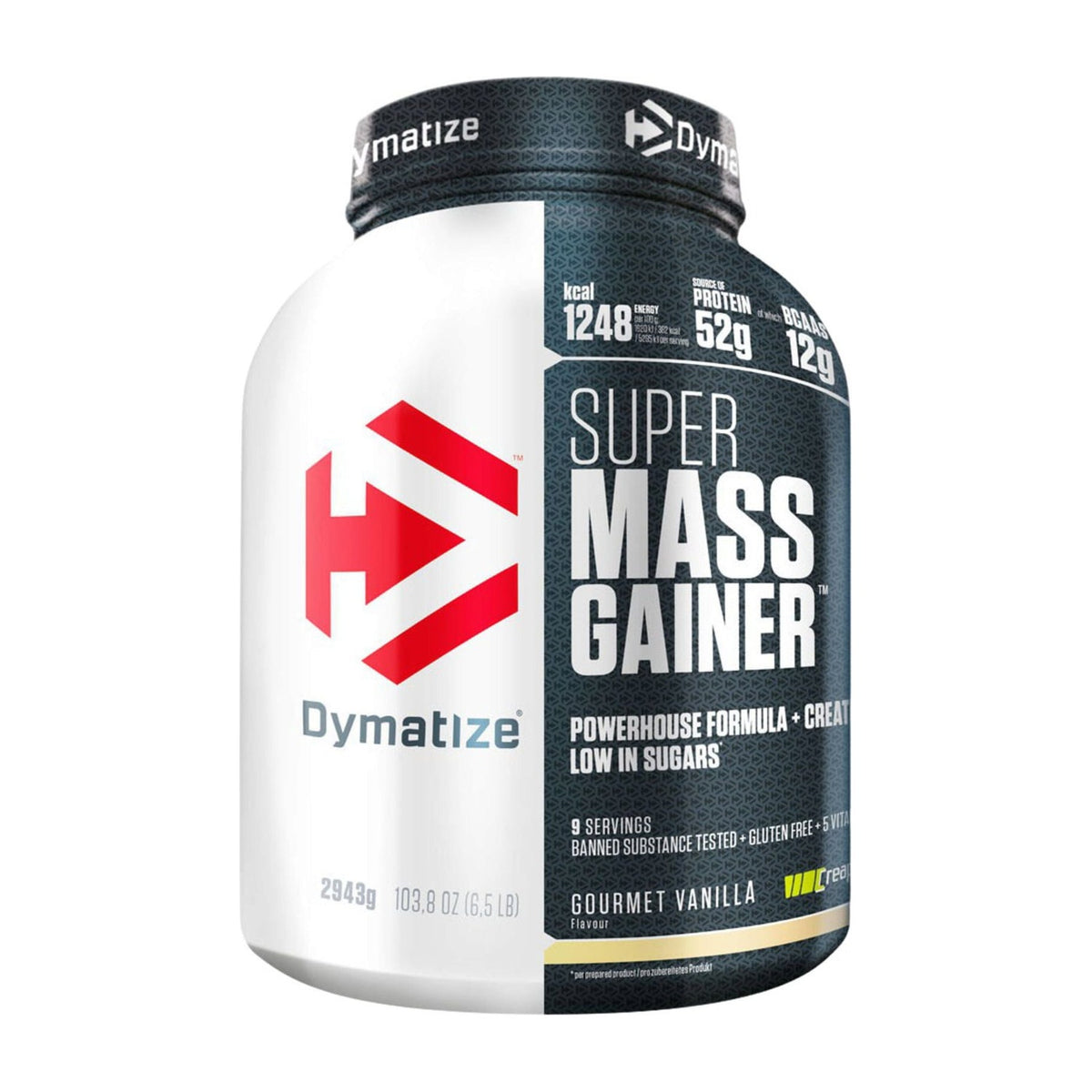 Dymatize Super Mass Gainer 2943g frente