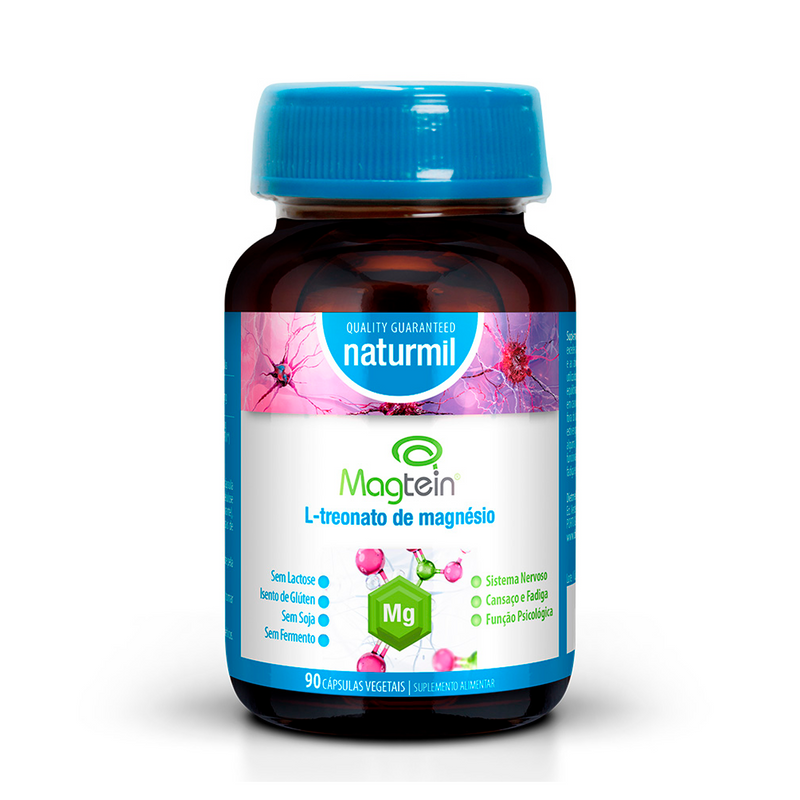 Magtein L-treonato de magnésio – 90 cápsulas
