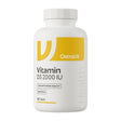 OstroVit Vitamina D3 2000 UI 60 Cápsulas Moles frente