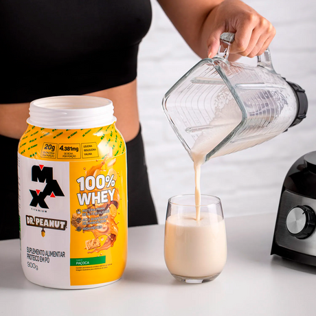 100% Whey Dr. Peanut - Max Titanium Paçoca