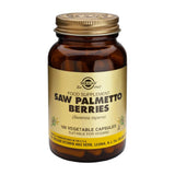 Solgar Bagas de Palmeto 100 Cápsulas Vegetais frente