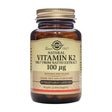 Solgar Vitamina K2 100 µg 50 Cápsulas Vegetais frente