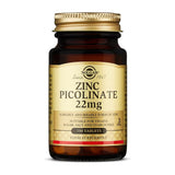 Solgar Picolinato de Zinco 22 mg 100 Comprimidos frente